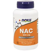 NOW Foods NAC N-Acetyl Cysteine 600 mg Kapseln 100