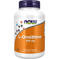 NOW Foods L-Ornithine 500 mg Kapseln 120 St.