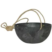 ArtStone Blumenampel Fiona Ø 25 x 12 cm schwarz