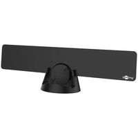 Goobay 67183 Ultraflache Full HD DVB-T2 Zimmerantenne, inkl. LTE/4G