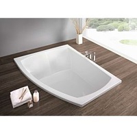 Hoesch Largo Asymmetrische Badewanne 130 x 180 cm (3694.010)