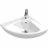 Villeroy & Boch O.novo Eckwaschtisch 41,5 x 41,5 cm
