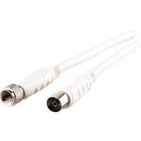 Schwaiger SAT-Anschlusskabel F-Stecker auf IEC-Buchse 3 m