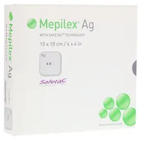 ToRa Pharma GmbH MEPILEX Ag Schaumverband 10x10 cm steril