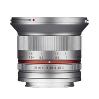 Samyang 12 mm F2,0 NCS CS Fuji X silber