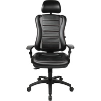 TOPSTAR Head Point RS mit Armlehnen und Kopfstütze schwarz