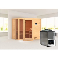 Karibu Amara inkl. 9 kW Ofen + Steuergerät Easy