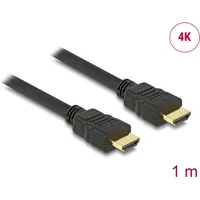 DeLock 4K High Speed mit Ethernet HDMI Kabel, 1m