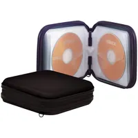 Q-Connect CD-Wallet für 24 CDs schwarz
