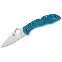 Spyderco Delica Flat Ground blau (01SP663)