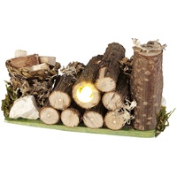Kahlert Licht Holzlager 3.5V mit Beleuchtung
