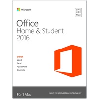 Microsoft Office Home & Student 2016 PKC DE Mac