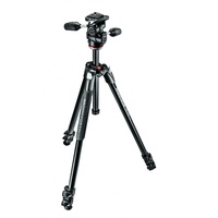 Manfrotto MK290XTA3-3W XTRA Kit, Alu mit 3 Segmenten, 3-Wege-Neiger