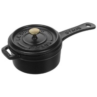 Staub Mini Kasserolle 10 cm schwarz