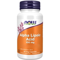 NOW Foods Alpha Lipoic Acid 100 mg Kapseln 60