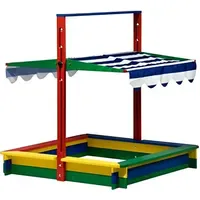 Dobar Sandkasten mit absenkbarem Dach (94356FSC)