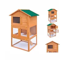 VidaXL Kaninchenstall 80 x 71 x 160 cm
