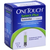 ONETOUCH Select Plus Blutzucker Teststreifen 50 St.