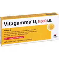 Wörwag Pharma Vitagamma D3 5.600 I.E. Vitamin D3 NEM