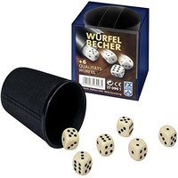 Ravensburger Würfelbecher mit 6 Würfeln
