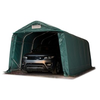 TOOLPORT Zeltgarage 3,30 x 6,00 m dunkelgrün