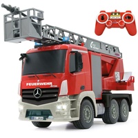 Jamara Feuerwehr Mercedes Antos 4+6CH RTR 404960