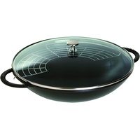Staub Wok Specialities Ø 37 cm Gusseisen Schwarz