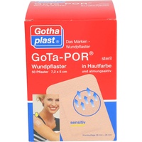 Gothaplast GoTa-POR Wundpflaster steril hautfarben