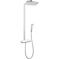 Hansgrohe Raindance E Showerpipe 360 1jet mit Thermostat weiß/chrom