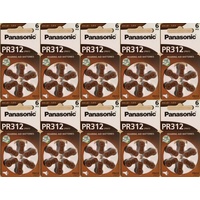 Panasonic Hörgerätebatterien PR 312 6 St.