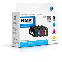 KMP H100V kompatibel zu HP 950XL schwarz + 951XL