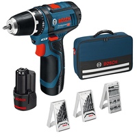 Bosch GSR 12V-15 Professional inkl. 2 x 2 Ah