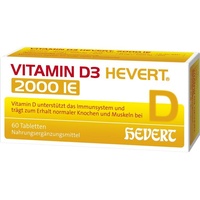 Hevert-Arzneimittel  Vitamin D3 2000 I.E. Tabletten 60 St.