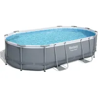 BESTWAY Power Steel Frame Pool oval Set 488 x