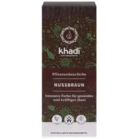 Khadi Pflanzenhaarfarbe nussbraun 100 g