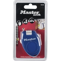 Master Lock Retractor 4er Pack Kabelzahlenschloss