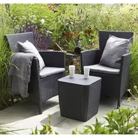 ALLIBERT Iowa Set 3-tlg. graphit