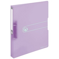 Herlitz Ringbuch 2-Ringe lila-transparent