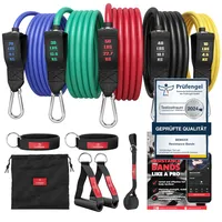 BeMaxx Resistance Bands Set (BM-RB1)