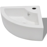 VidaXL Keramik Eckwaschtisch 33 x 33 cm (140697)