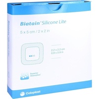 Coloplast GmbH Biatain Silicone Lite Schaumverband 5x5cm