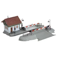 FALLER Bahnübergang mit Schrankenwärterhaus 120174 H0