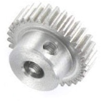 Reely Stahl Stirnzahnrad Modul-Typ: 0.5 Bohrungs-Ø: 4mm Anzahl Zähne: