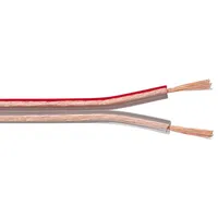 PRO Lautsprecherkabel 100m Spule 2x 0,75mm² transperant (15125)