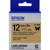 Epson Original Farbband schwarz auf gold C53S654001