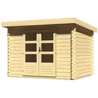 Karibu Bastrup 3 2,80 x 2,20 m natur