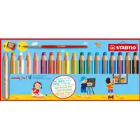 Stabilo Woody 3 in 1 Buntstift 18 St.