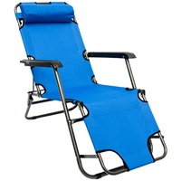 AMANKA Campingstuhl hellblau