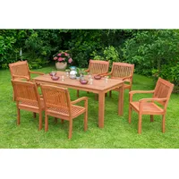 Merxx  Maracaibo Set 7-tlg. Tisch 170 x 90 cm