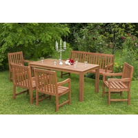 Merxx Santos Set 6-tlg. Bank 157 x 58 x